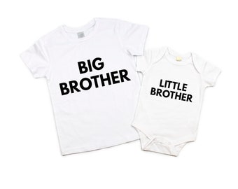 Sibling Shirts, Big Brother Shirt, Little Brother Bodysuit, Sibling Sets, Baby Announcement, Sibling Outfits, Matching Tees, Matching Shirts