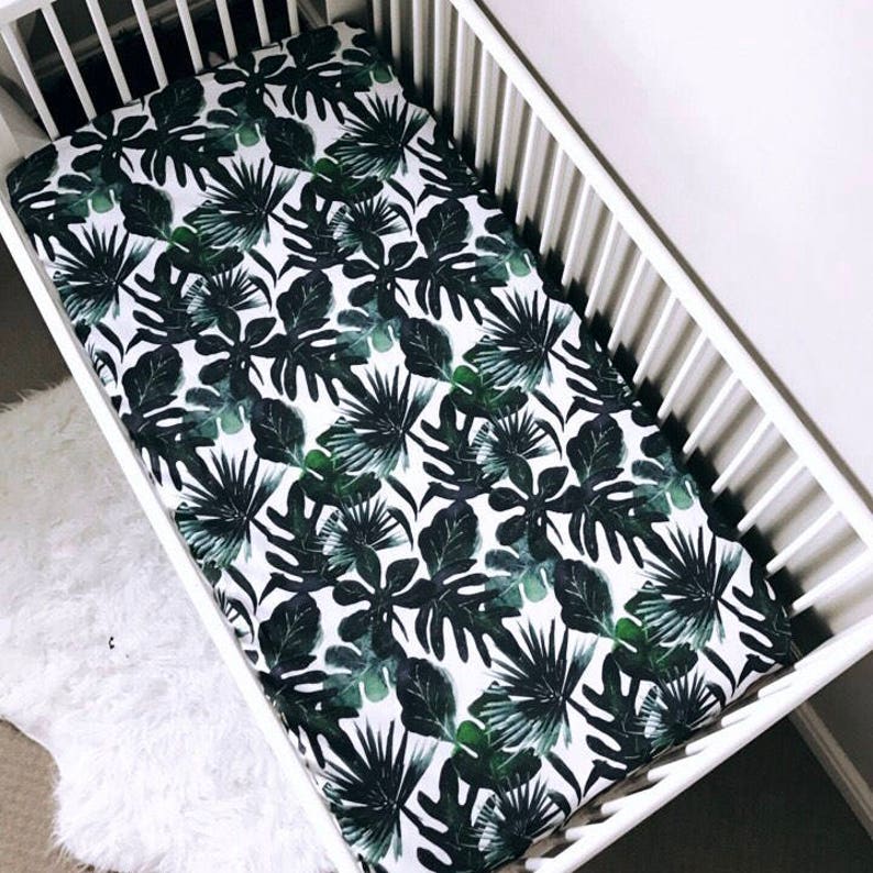 printed crib sheets