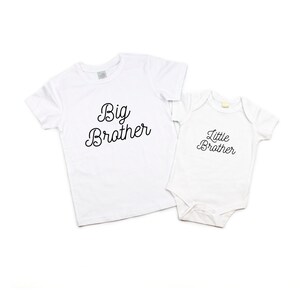 Sibling Shirts, Big Brother Shirt, Little Brother Bodysuit, Sibling Sets, Baby Announcement, Sibling Outfits, Matching Tees, Matching Shirts