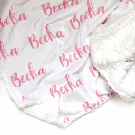 blanket personalized baby