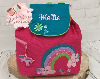 Personalised Cotton PE Kit Bag Sporting Bag Circle Star Different Colour CSB102