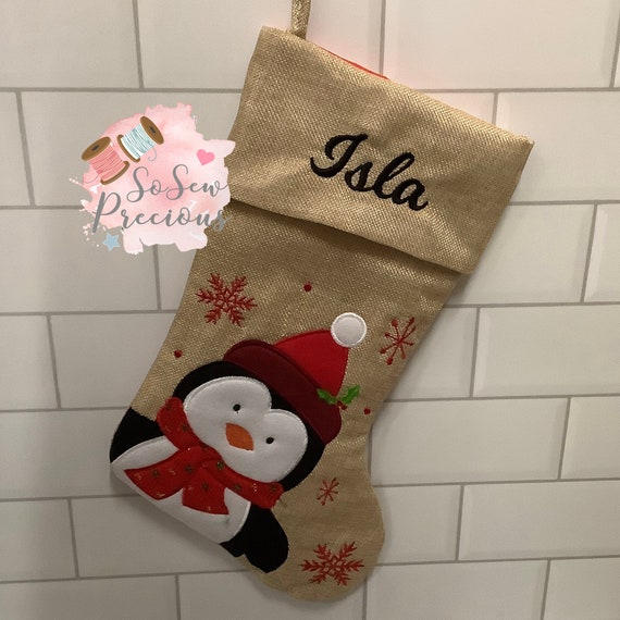 Personalised 1st hotsell christmas stocking