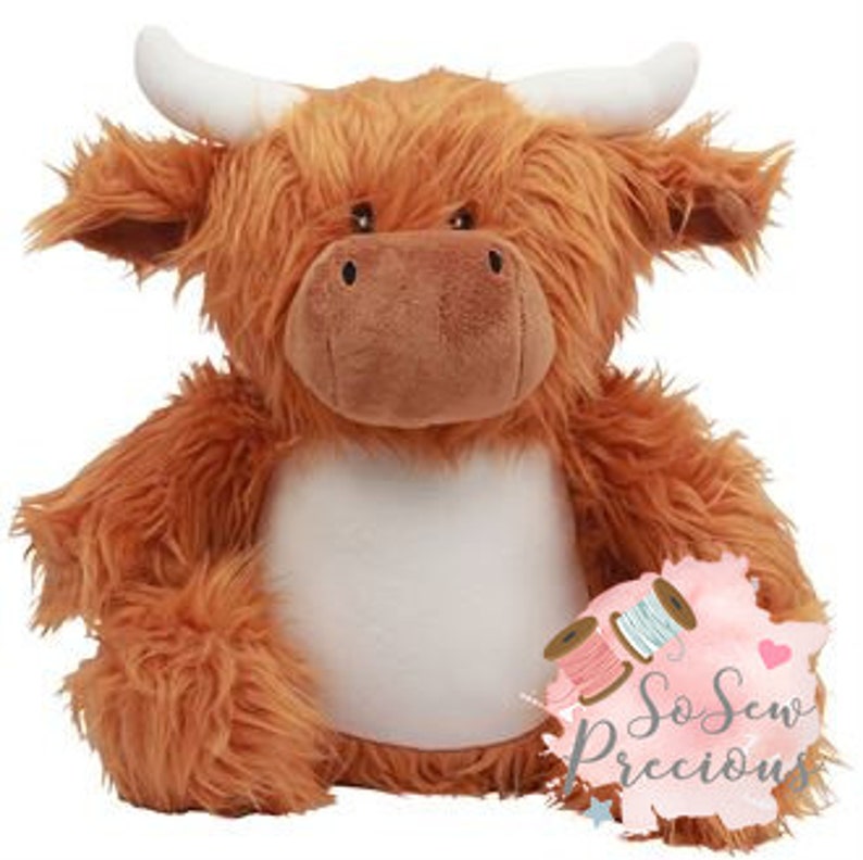 highland cow teddy amazon