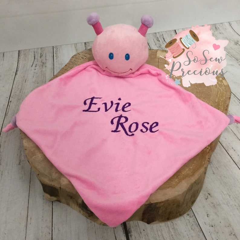 etsy personalised baby blanket