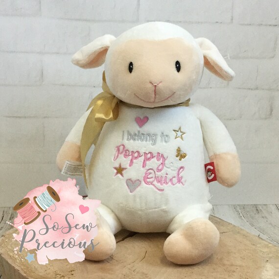 Personalised Teddy Sheep Lamb 