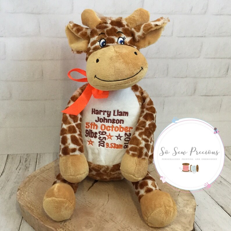 teddy bear giraffe