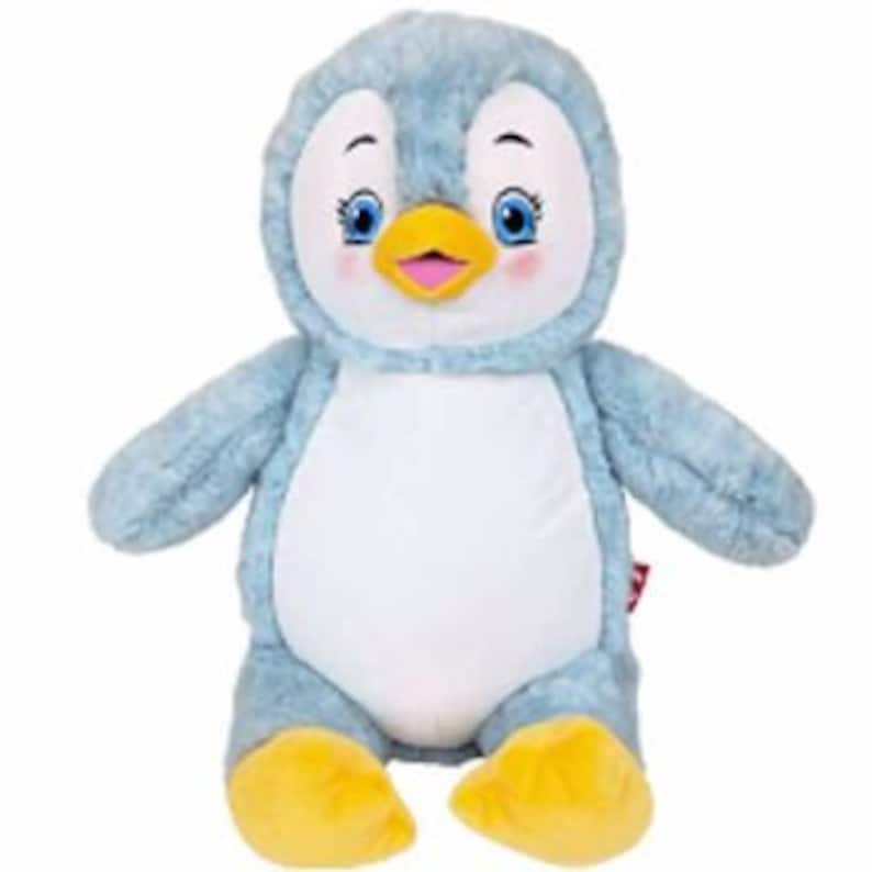 personalised penguin teddy