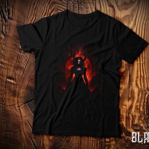 ¡Forma de Casandra Tiefling! Reino Unido verano Dnd hombres mujeres camiseta Retro vintage Anime arte genial regalo RPG dados mesa camiseta edición limitada