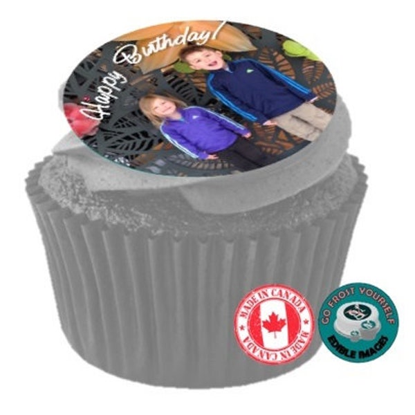 FREE SHIPPING**Edible Image Cupcake & Cookie Toppers made to order!!