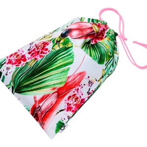Wasserfeste Pooltasche, Sporttasche, Nass- und Trockentasche, Turnbeutel, Kosmetiktasche, Pool-Tropen-Tasche, Tropen-Blumen-Tasche, Tropen-Tasche, Dschungel-Tasche