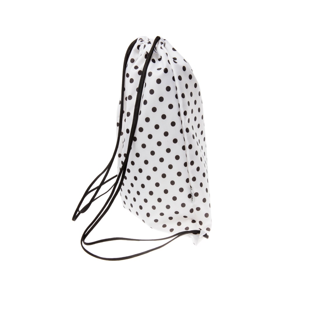 Pool Backpack, Black Dot Polka, Wet Clothes Backpack, Sport Backpack ...