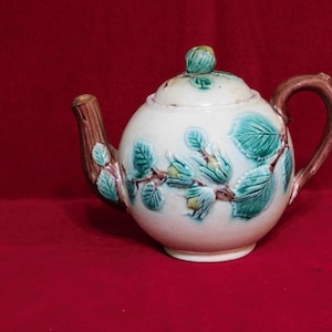 Majolica Teapot