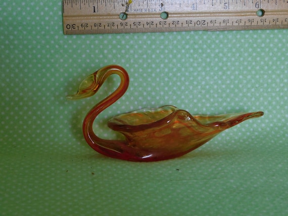 ガラスの白鳥 - Etsy 日本