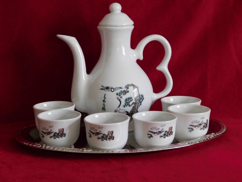 Korean Tea Set Etsy
