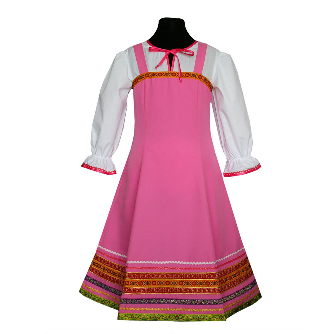Sarafan with blouse For girls women For dance Russian | Etsy