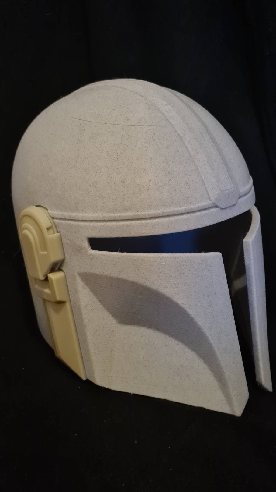 Mandalorian helmet with resin printed ears and rear vent Etsy