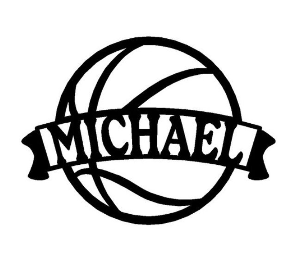 Basketball Wall Art Personalized Name Sign College Dorm Etsy