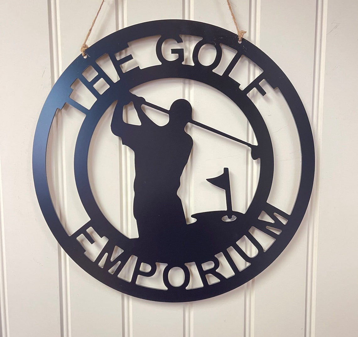 Personalized Golf Sign Golf Gifts for Men Golf Decor Custom Etsy UK