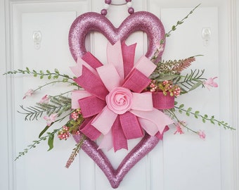 Valentine's Door Decorations, Valentine's Door Decor, Valentine's for Front Door, Valentine's Door Hanger