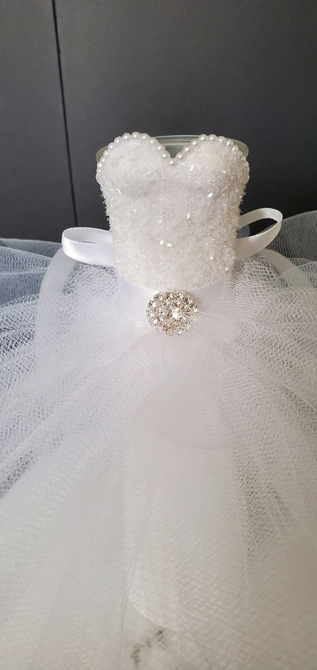 Bridal Shower Centerpiece, Mini Wedding Dress Centerpiece, Wedding