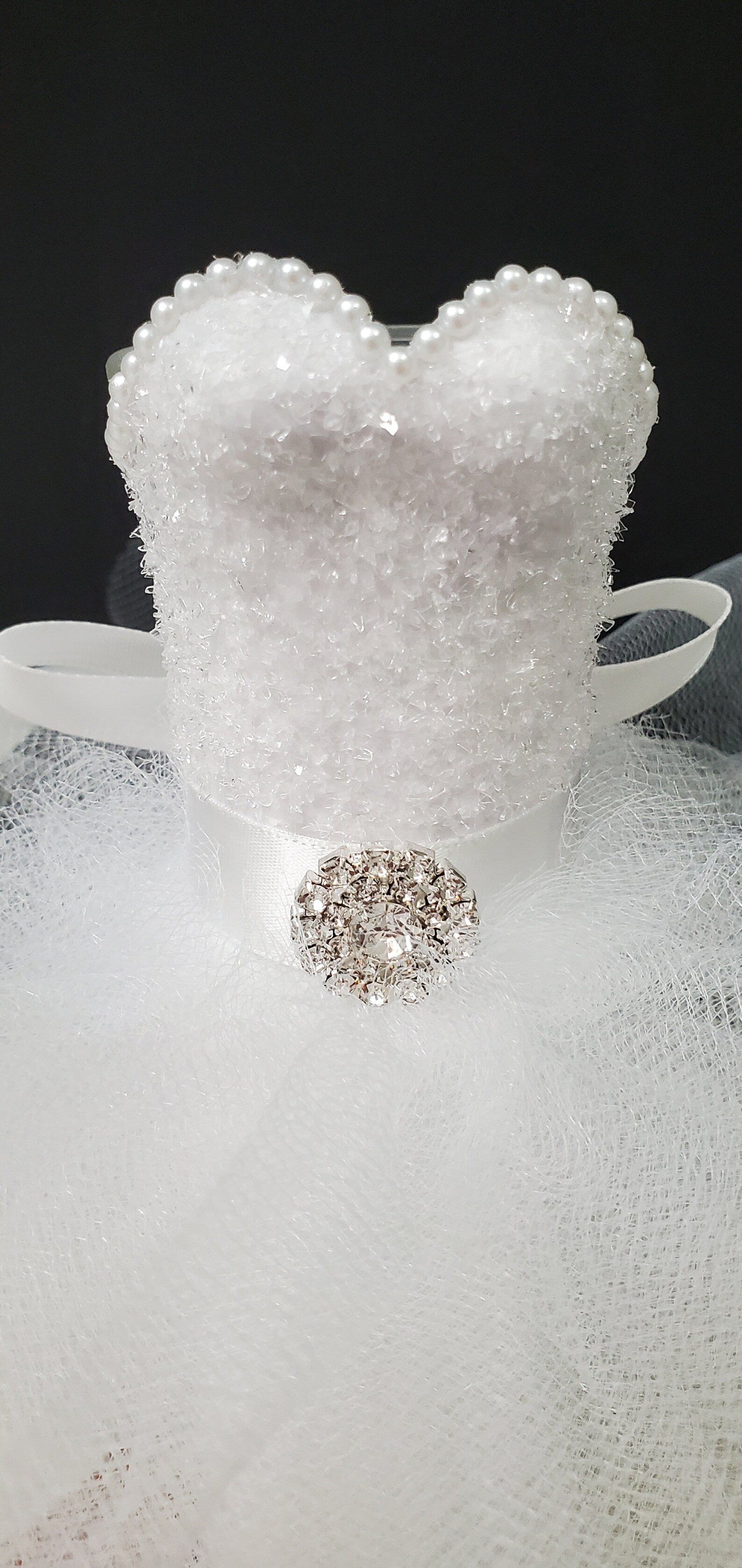 Bridal Shower Centerpiece, Mini Wedding Dress Centerpiece, Wedding