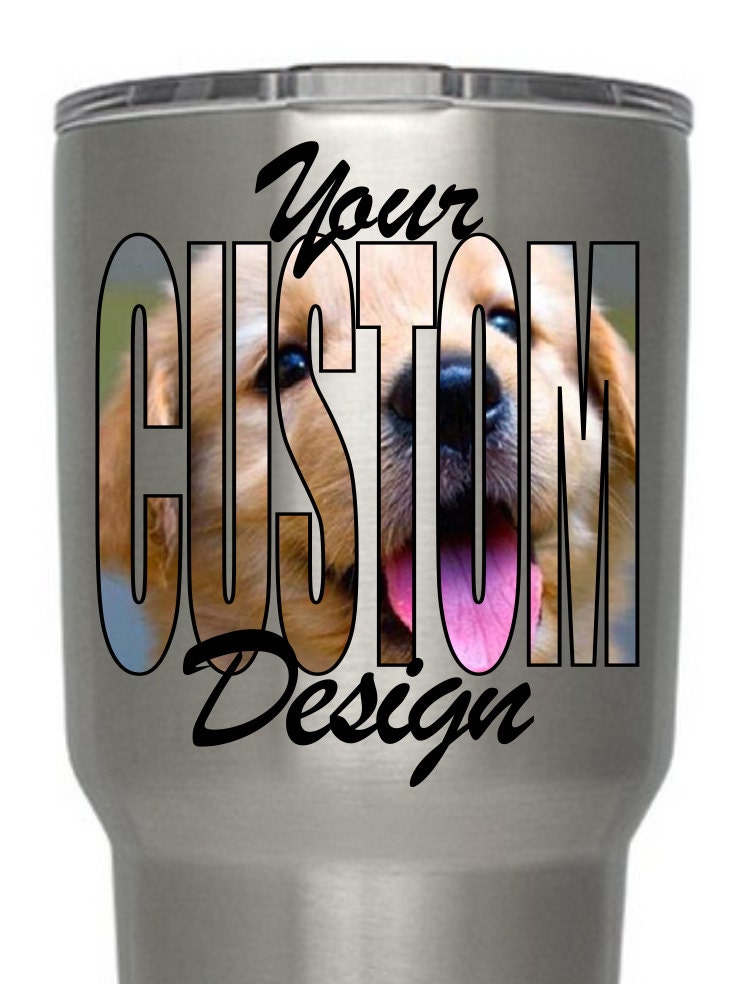 Yeti Vinyl Custom Decal Full Color and made fresh for you Etsy