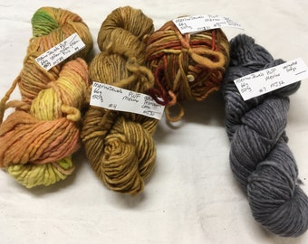 Luxury hand dyed merino yarn, multiple skeins, Pagewood Farm Merino Jewels