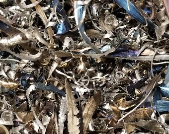 IRON SHAVINGS STEEL metal scrap filings scrap science experiment Drill Cuttings magnetic  .... Free Shipping