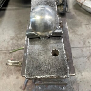 Blacksmith Rounding Hardy Forming Anvil Tool Ball Turning Bending Forge ...