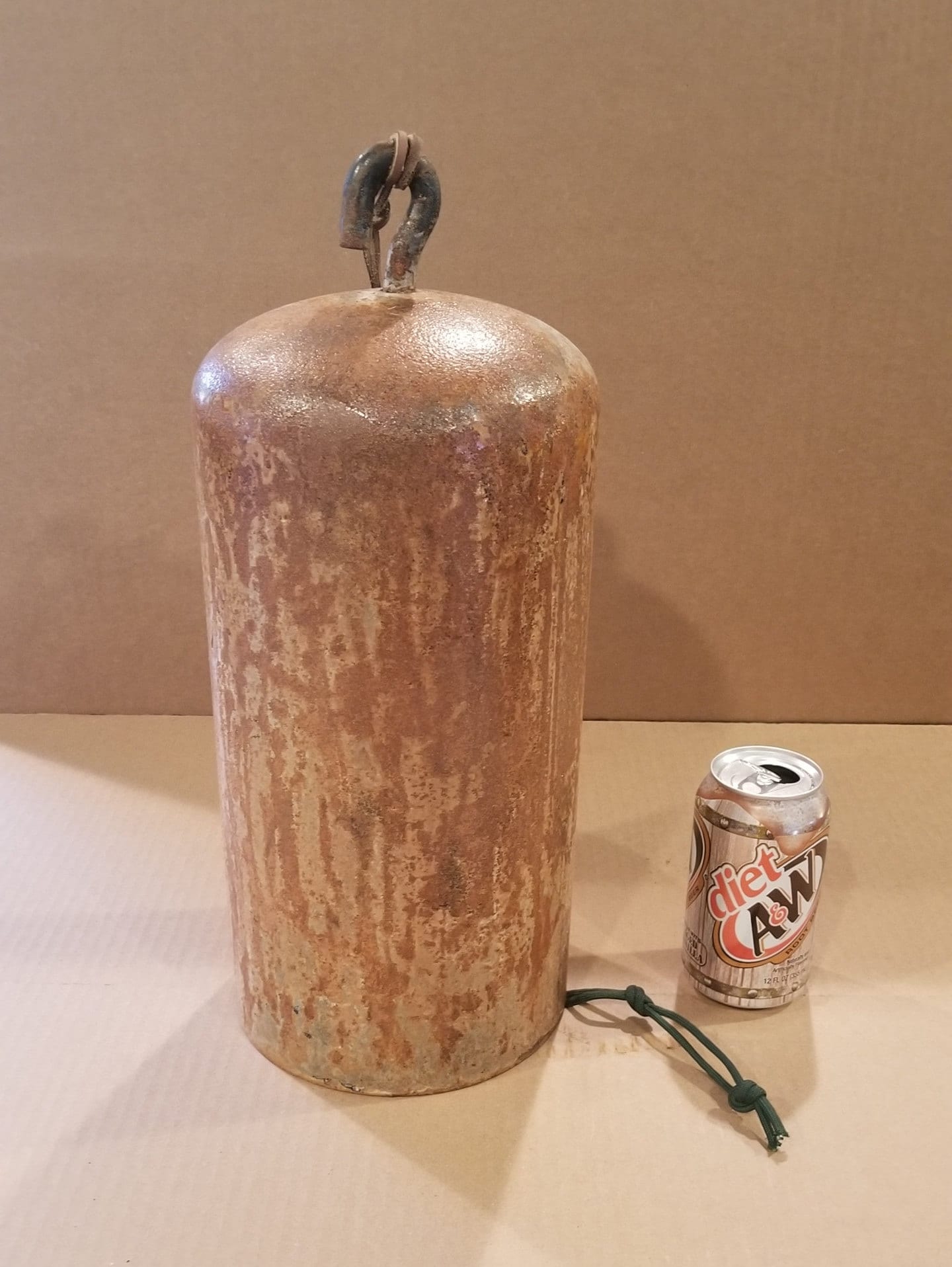 Cylinder Tank Bell Ranch Bell Dinner Chime Large Farmhouse
