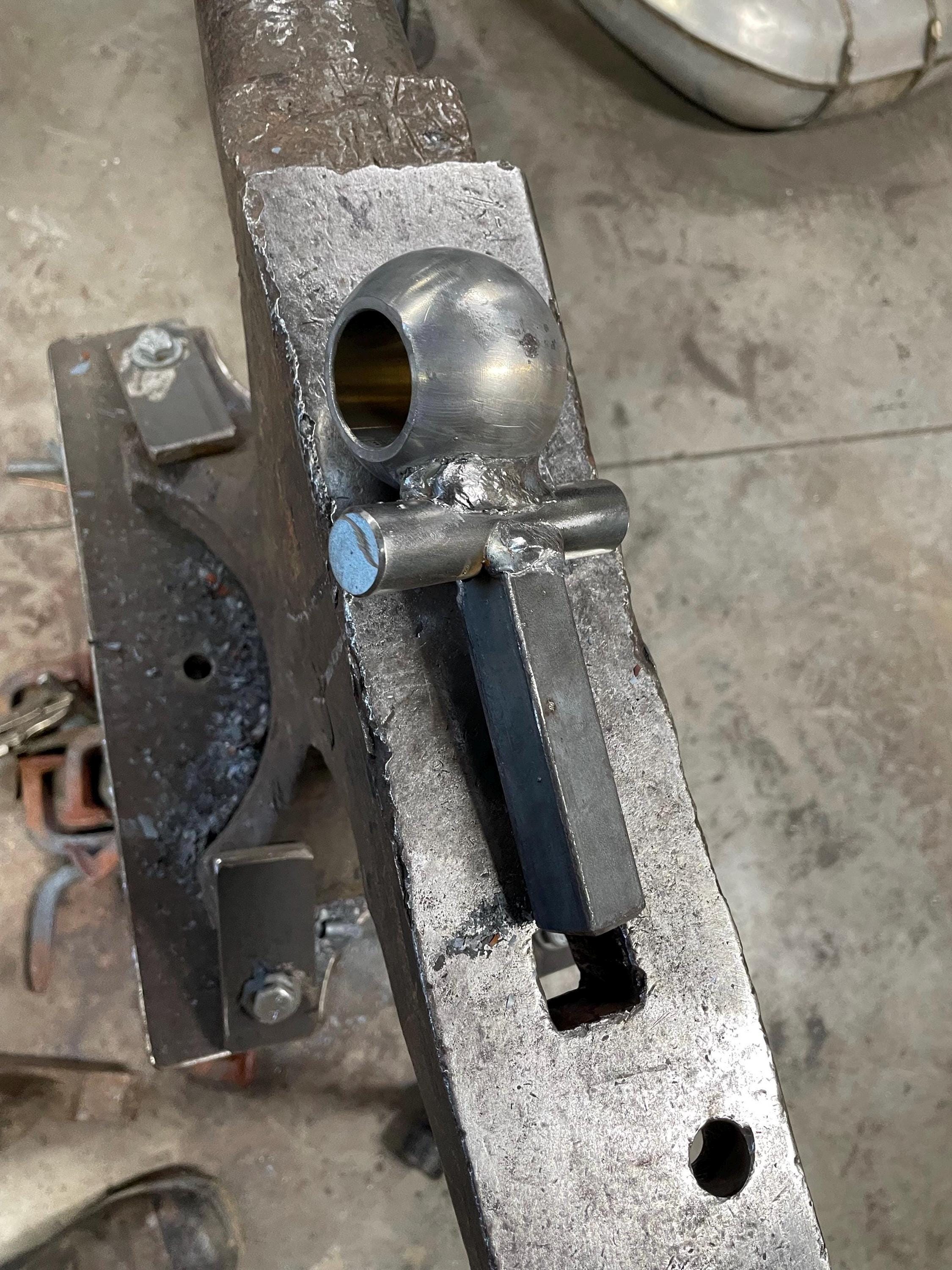 Blacksmith Rounding Hardy Forming Anvil Tool Ball Turning Bending Forge ...