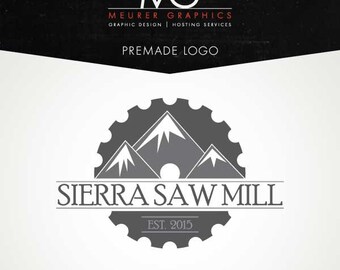 Premade Saw Mill Logo