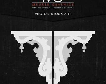 Victorian Corbel vector stock art (7 of 7)