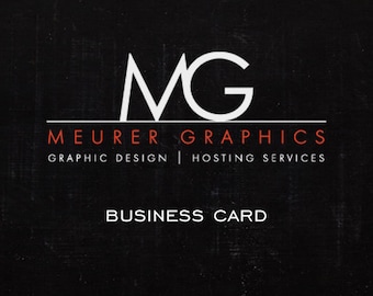 Custom Business Card Package