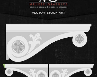 Victorian Corbel vector stock art (5 of 7)