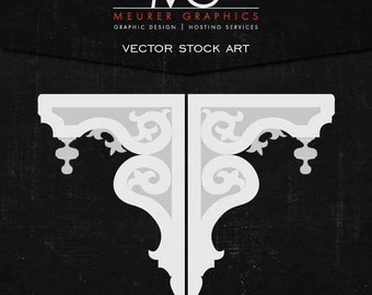 Victorian Corbel vector stock art (4 of 7)