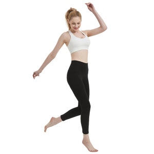 Teen Girls' Basic Tight Leggings Heart Print High Waist Skinny Pants For  Sports Yoga Outdoor