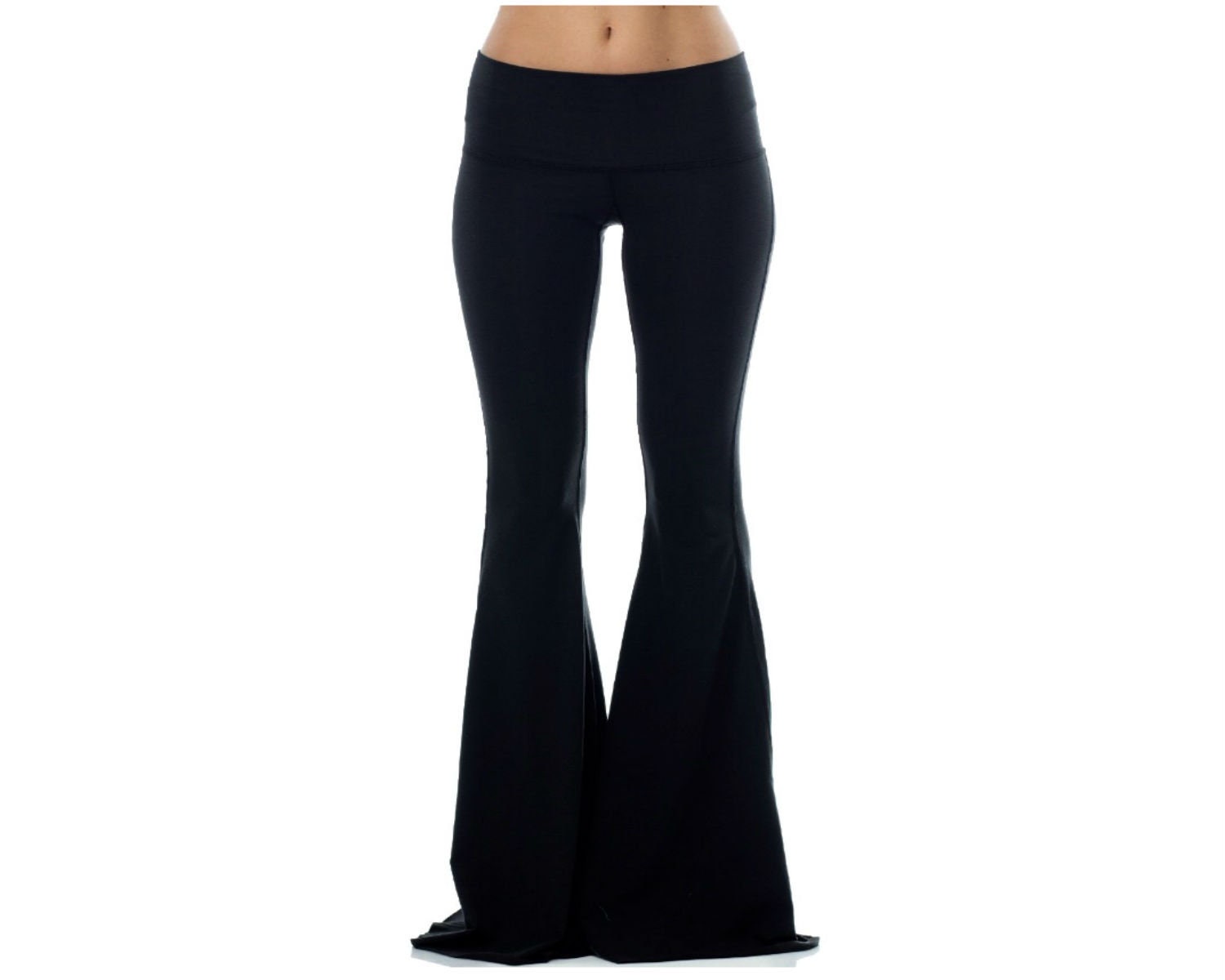 Bell Bottom Flared Pants Bell Bottom Yoga Pants Women Palazzo Pants Wide  Leg Pants 3236 Long Inseam -  Canada