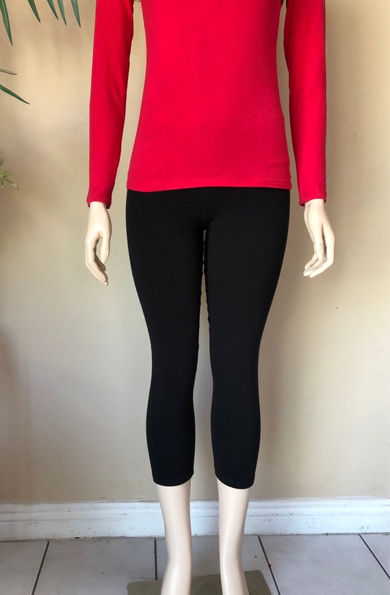 Women Cotton Spandex Comfy Yoga Capris 