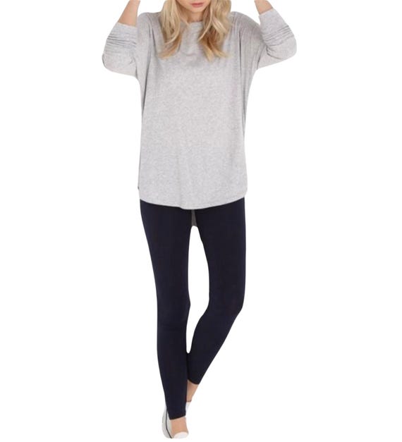 Cotton Spandex Leggings: Full Length Slim Yoga Pants, Petite to Tall