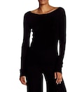 Women Boatneck Tunic Top Long Sleeve Knit Top for Every Occasion Casual Tunic Top Plus Size Sweater Tunic Top with Custom Length