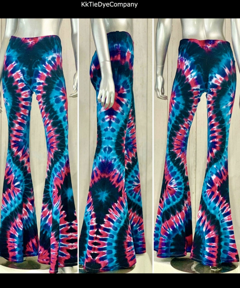 Women 36 long inseam bell bottom yoga pants Etsy