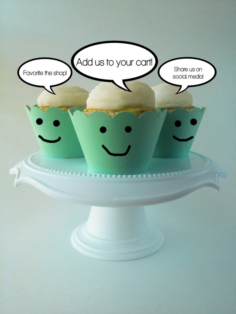 Spring Wedding CLEARANCE Spring Baby Shower Ready To Ship Summer Wedding 12 Jade Green Cupcake Wrappers \u2013 Standard Sized Set of 12