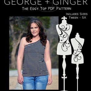 The Edgy Top PDF Sewing Pattern