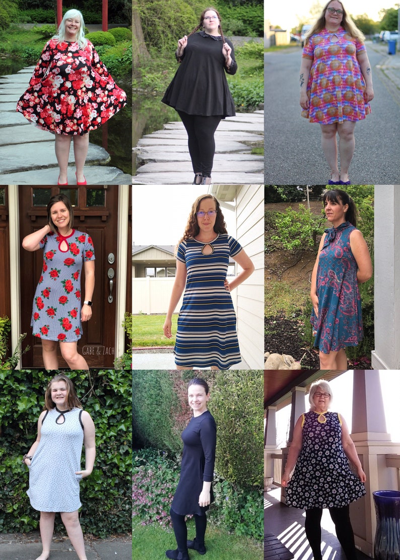 The Drama Dress PDF Sewing Pattern image 7