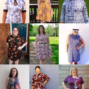 The Drama Dress PDF Sewing Pattern image 2