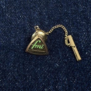 Ford Marketing Institute Tie Tack Gold Filled Ford Motors