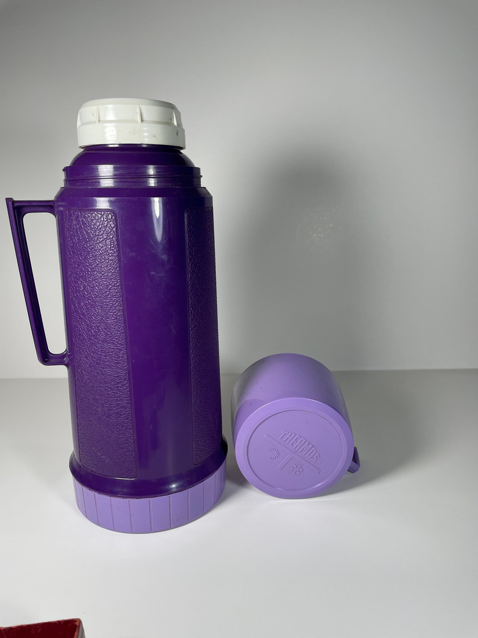 Vintage King Seeley Thermos in Rare Purple / Lavender Color Etsy