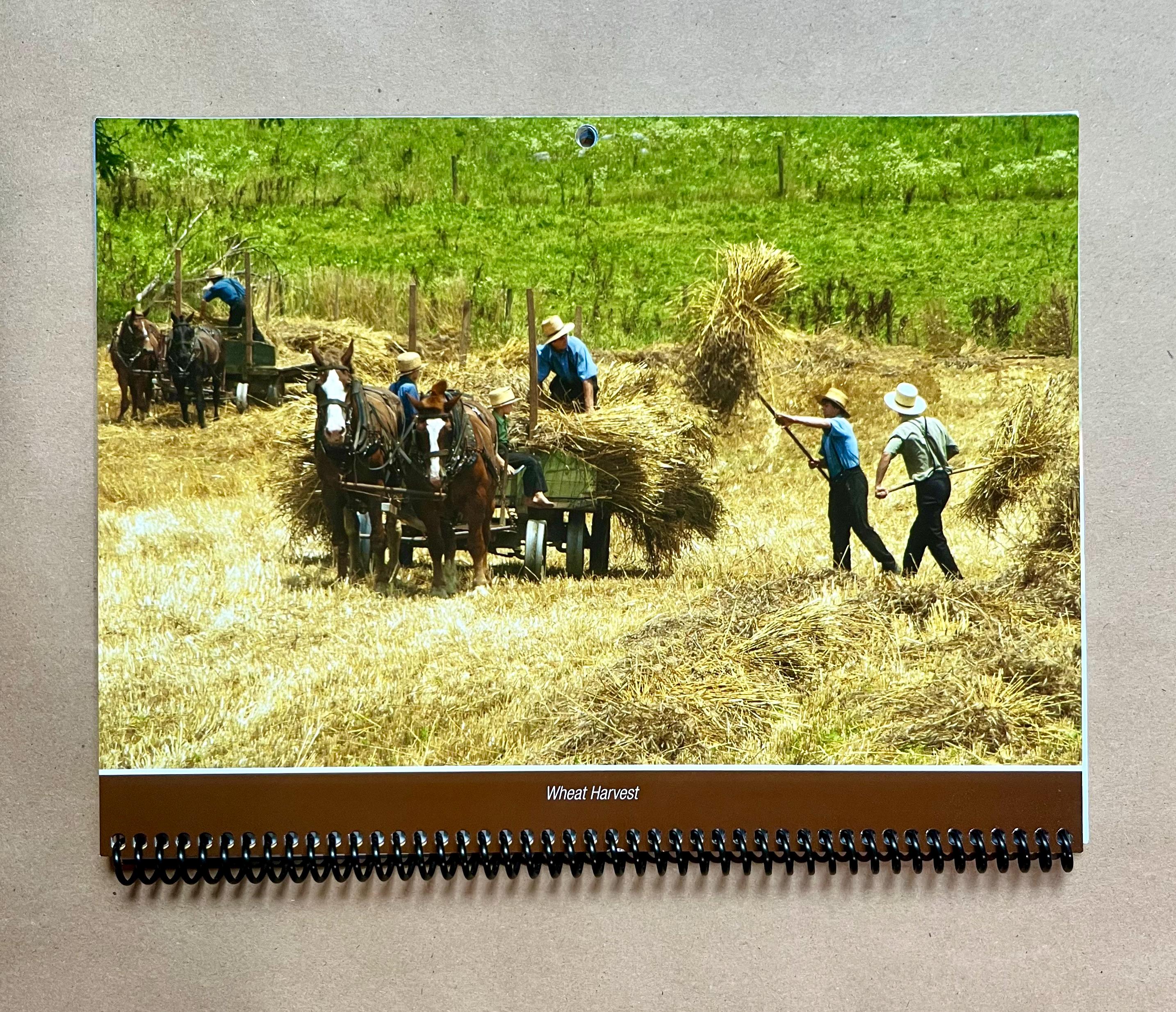 2026 AMISH Country Calendar Lancaster County Pennsylvania, Intercourse