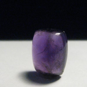 Amethyst Rectangle Cabochon ~ Quality Amethyst Cabochon ~ Dark Purple ~ February Birthstone ~ 16 mm x 12 mm x 8 mm depth ~ 12 carats